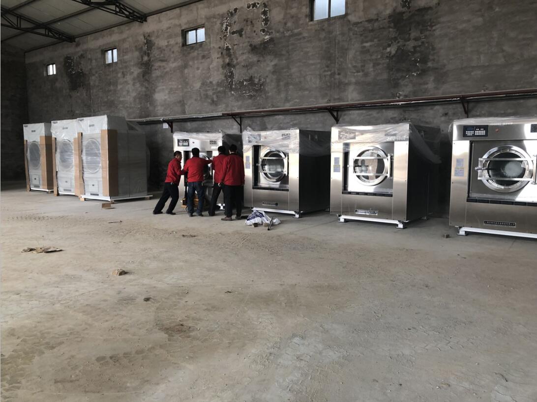 保定洗衣廠(chǎng)洗衣房設(shè)備昨日送貨完畢